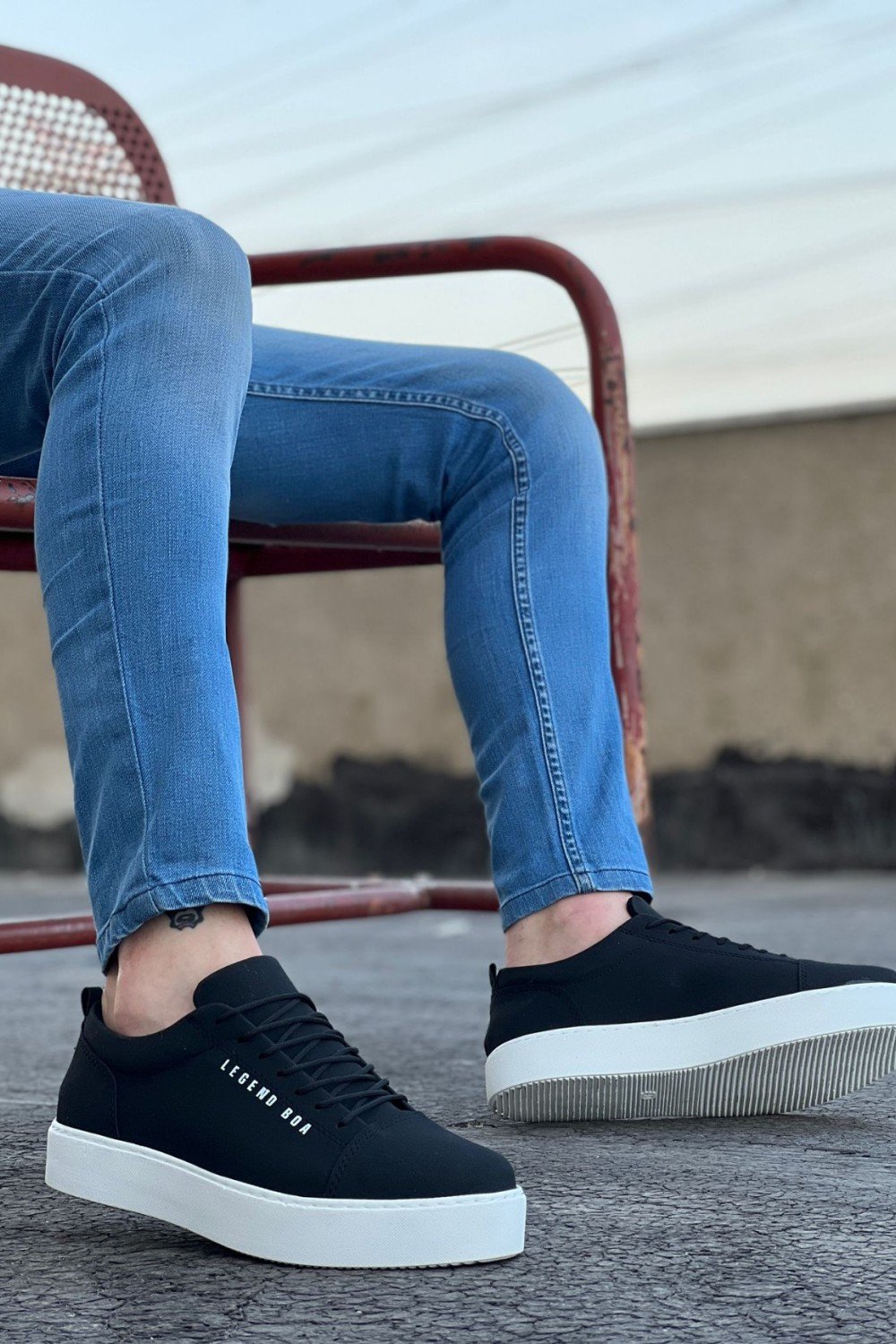 BA0104 Bağcıklı Nubuk Spor Klasik Siyah Erkek Ayakkabı BA0104 Bağcıklı Nubuk Spor Klasik Siyah Erkek Ayakkabı