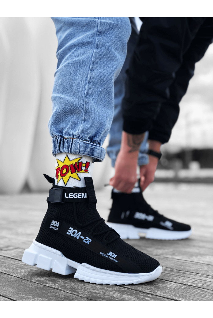 Zr-x700 Tarz Siyah Renk Spor Ayakkabı