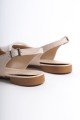 ALLISON Tokalı Ortopedik Rahat Taban Taş Detaylı Kadın Babet Ayakkabı CKT - Krem ALLISON Tokalı Ortopedik Rahat Taban Taş Detaylı Kadın Babet Ayakkabı CKT - Krem