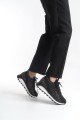 ALYA Bağcıklı Ortopedik Taban Taşlı Kadın Sneaker Spor Ayakkabı CBT - Siyah ALYA Bağcıklı Ortopedik Taban Taşlı Kadın Sneaker Spor Ayakkabı CBT - Siyah
