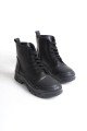 BLOOM Bağcıklı Fermuarlı Ortopedik Taban Kadın Bot CST - Siyah BLOOM Bağcıklı Fermuarlı Ortopedik Taban Kadın Bot CST - Siyah