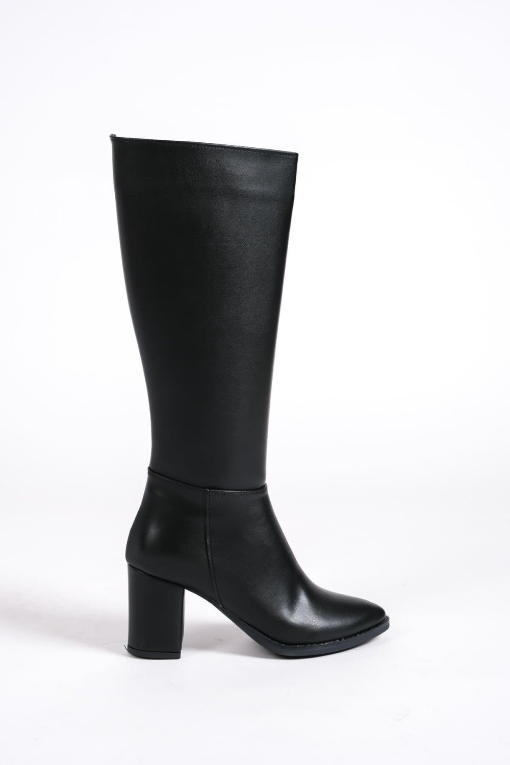 FIORELLA Bağcıksız Fermuarlı Ortopedik Taban Kadın Çizme CST - Siyah FIORELLA Bağcıksız Fermuarlı Ortopedik Taban Kadın Çizme CST - Siyah