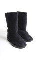 FREYA Bağcıksız Düz Taban İçi Kürklü Süet Kadın Bot SST - Siyah FREYA Bağcıksız Düz Taban İçi Kürklü Süet Kadın Bot SST - Siyah