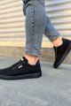 JY0118 REX Bağcıklı Keten Kumaş Erkek Günlük Sneaker Ayakkabı KST - Siyah JY0118 REX Bağcıklı Keten Kumaş Erkek Günlük Sneaker Ayakkabı KST - Siyah