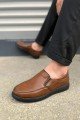 JY0410 Classique Bağcıksız Cilt Erkek Günlük Klasik Ayakkabı CST - Kahverengi JY0410 Classique Bağcıksız Cilt Erkek Günlük Klasik Ayakkabı CST - Kahverengi