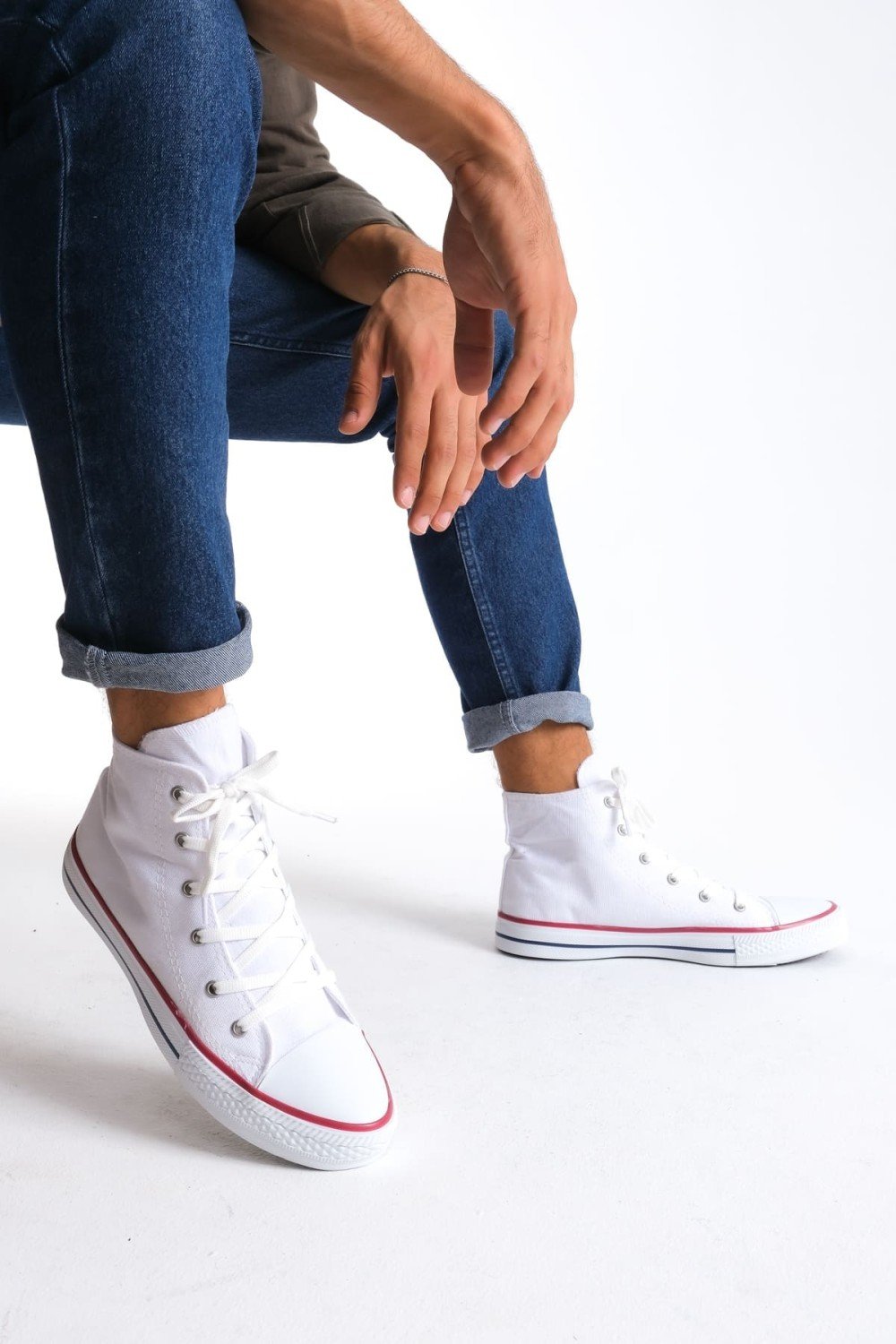 JY0423 AXE Bağcıklı Keten Kumaş Erkek Günlük Sneaker Ayakkabı KBT - Beyaz JY0423 AXE Bağcıklı Keten Kumaş Erkek Günlük Sneaker Ayakkabı KBT - Beyaz