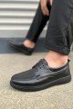JY0510 Clasica Bağcıklı Cilt Erkek Günlük Klasik Ayakkabı CST - Siyah JY0510 Clasica Bağcıklı Cilt Erkek Günlük Klasik Ayakkabı CST - Siyah