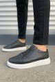 JY0535 Prime Bağcıklı Cilt Erkek Günlük Sneaker Ayakkabı CBT - Siyah JY0535 Prime Bağcıklı Cilt Erkek Günlük Sneaker Ayakkabı CBT - Siyah