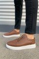 JY0535 Prime Bağcıklı Cilt Erkek Günlük Sneaker Ayakkabı CBT - Taba JY0535 Prime Bağcıklı Cilt Erkek Günlük Sneaker Ayakkabı CBT - Taba