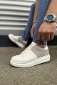 JY151 Boost Bağcıklı Cilt Süet Erkek Günlük Sneaker Ayakkabı CSBT - Beyaz/Gri JY151 Boost Bağcıklı Cilt Süet Erkek Günlük Sneaker Ayakkabı CSBT - Beyaz/Gri