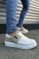 JY155 Warrior Bağcıklı ve Fermuarlı Cilt Süet Erkek Günlük Sneaker Ayakkabı CSBT - Beyaz/Krem JY155 Warrior Bağcıklı ve Fermuarlı Cilt Süet Erkek Günlük Sneaker Ayakkabı CSBT - Beyaz/Krem