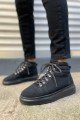 JY206 Ottawa Bağcıklı Ortopedik Taban Süet Erkek Spor Bot SST - Siyah JY206 Ottawa Bağcıklı Ortopedik Taban Süet Erkek Spor Bot SST - Siyah
