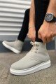 JY207 Oslo Bağcıklı Ortopedik Taban Süet Erkek Spor Bot SBT - Gri JY207 Oslo Bağcıklı Ortopedik Taban Süet Erkek Spor Bot SBT - Gri