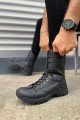 JY999 Strike Bağcıklı Ortopedik Taban Günlük Cilt Erkek Askeri Postal Bot CST Siyah JY999 Strike Bağcıklı Ortopedik Taban Günlük Cilt Erkek Askeri Postal Bot CST Siyah