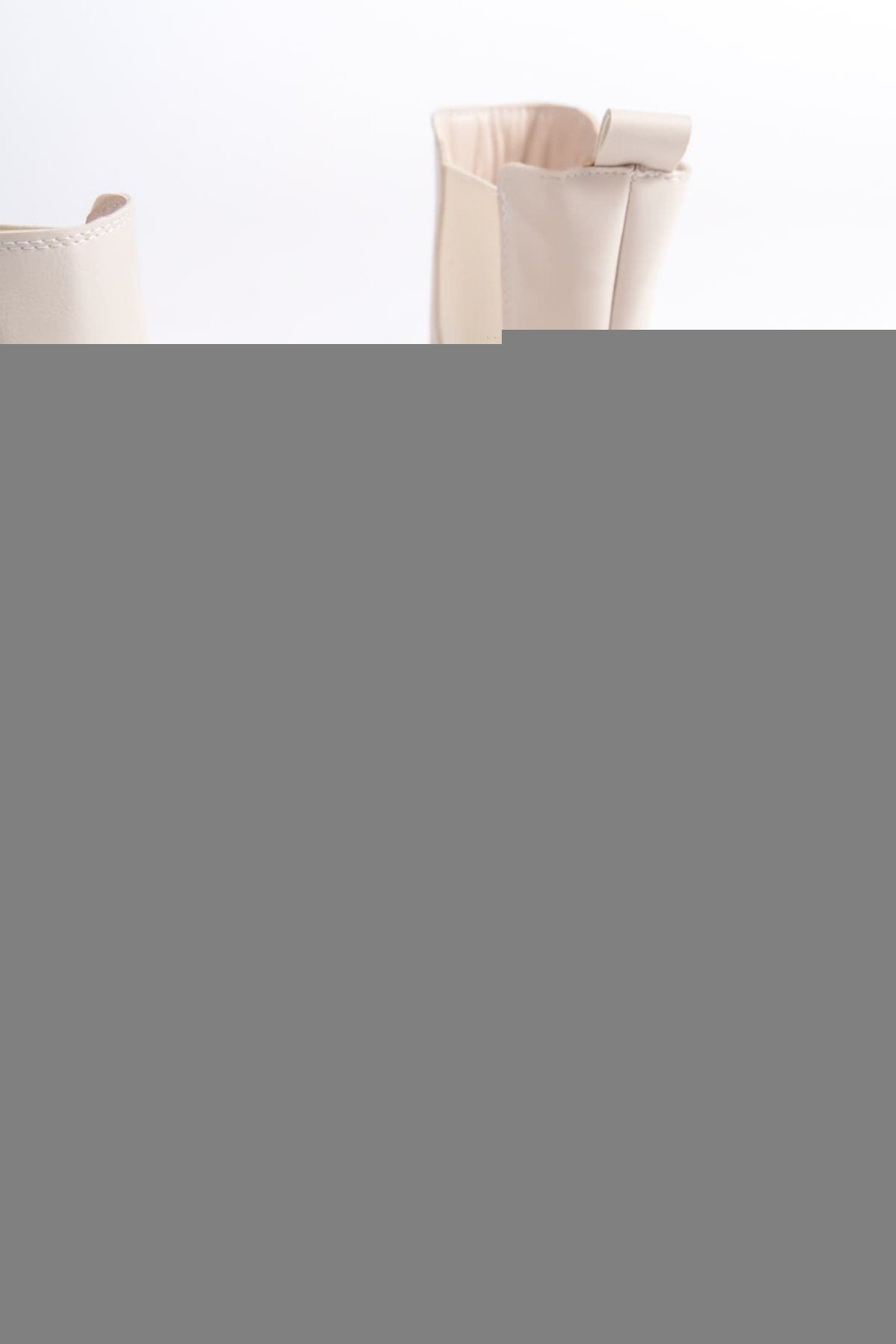 LORA Bağcıksız Lastikli Ortopedik Taban Kadın Bot CKT - Krem LORA Bağcıksız Lastikli Ortopedik Taban Kadın Bot CKT - Krem