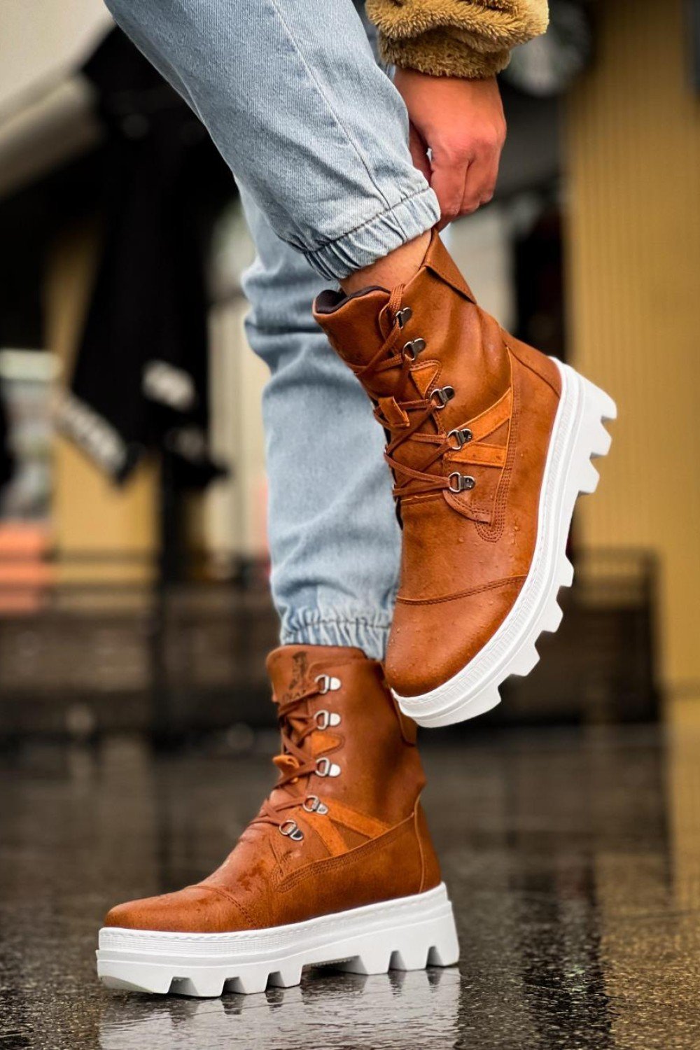 KN-B14 Knack Erkek Spor Bot Taba