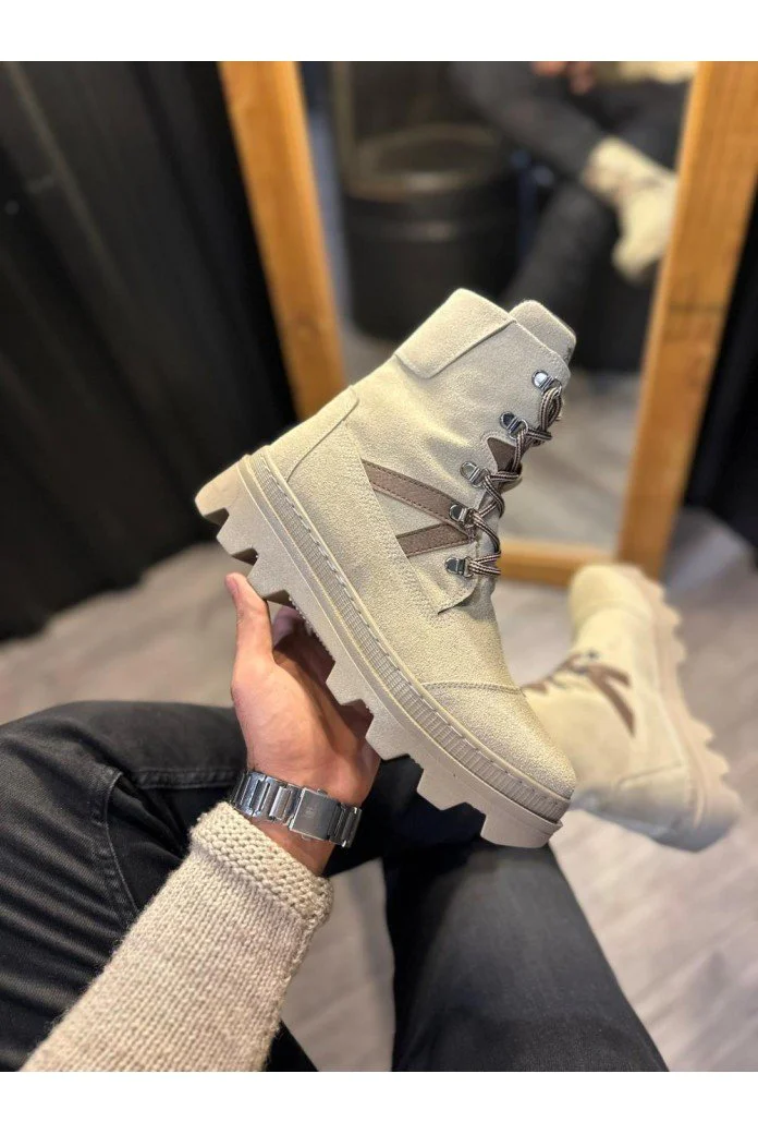 KN-B14 Knack Erkek Spor Bot Vizon Süet