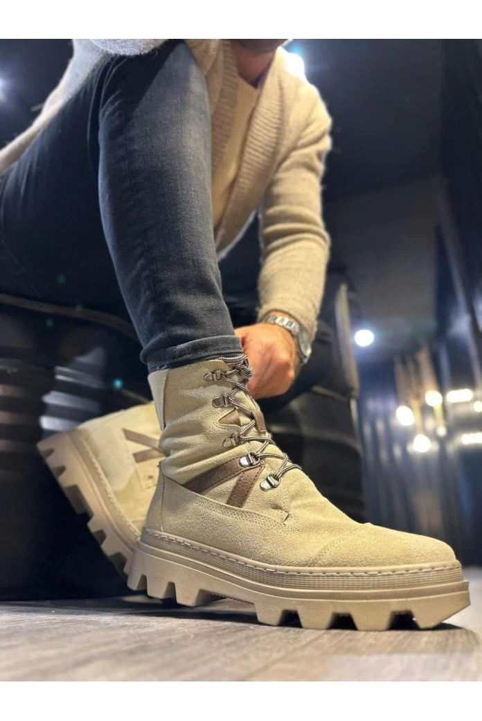 KN-B14 Knack Erkek Spor Bot Vizon Süet