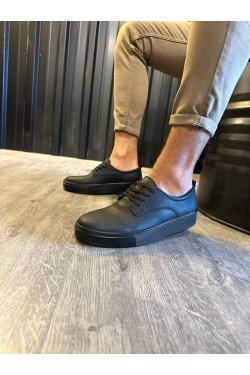 KN077 Knack Günlük Ayakkabı Siyah (Siyah Taban) KN077 Knack Günlük Ayakkabı Siyah (Siyah Taban)