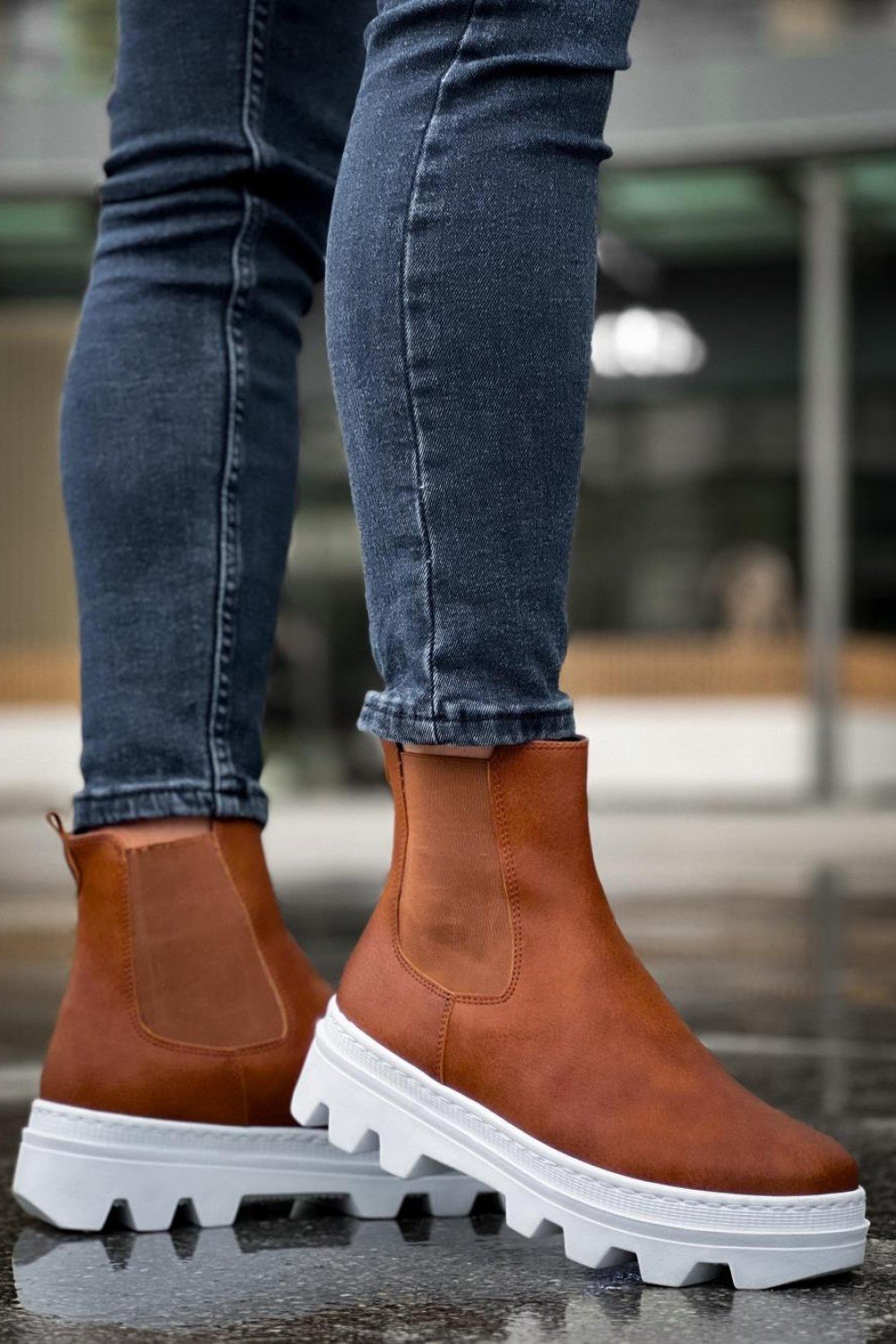 KN113 Knack Yüksek Taban Chelsea Bot Taba