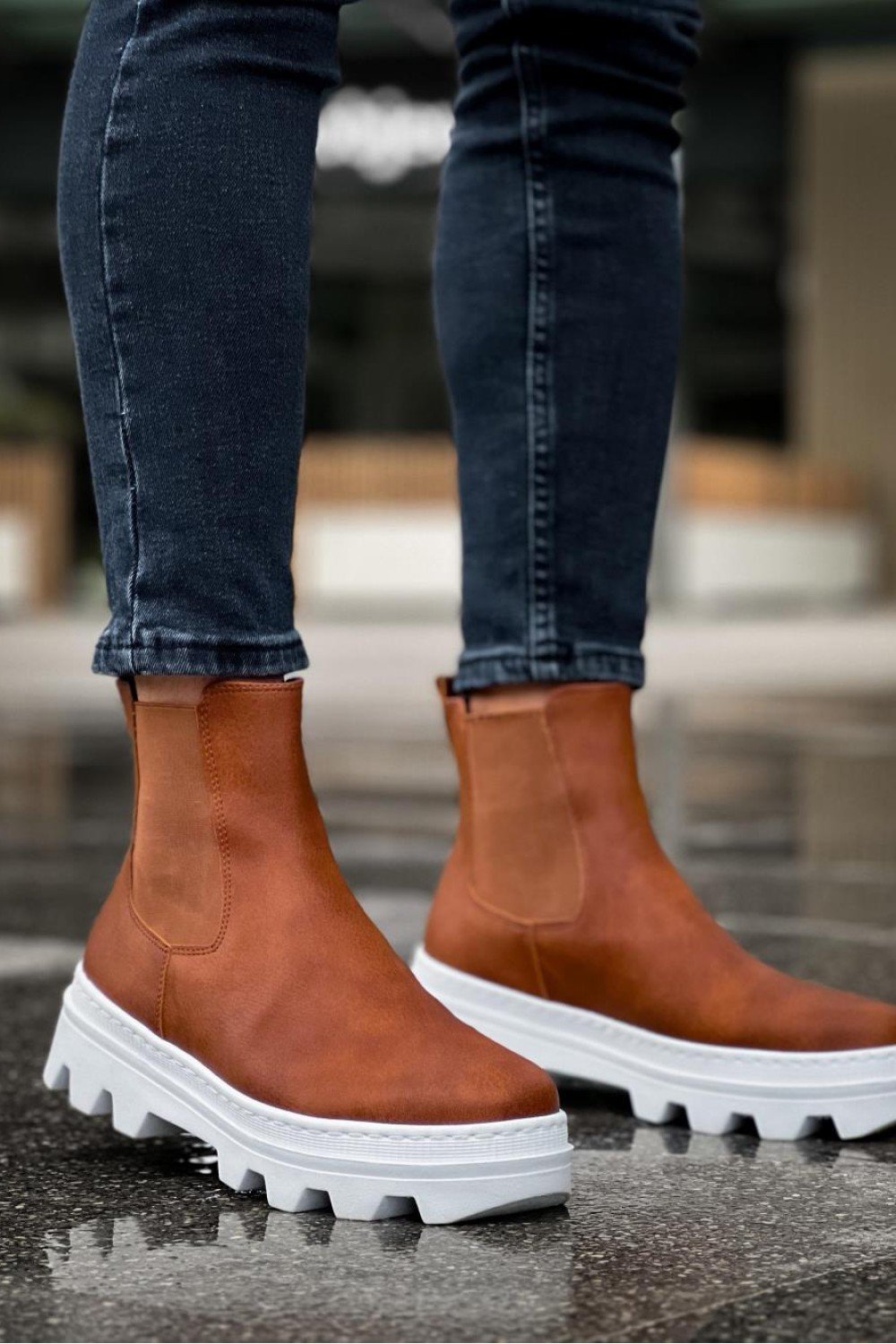 KN113 Knack Yüksek Taban Chelsea Bot Taba