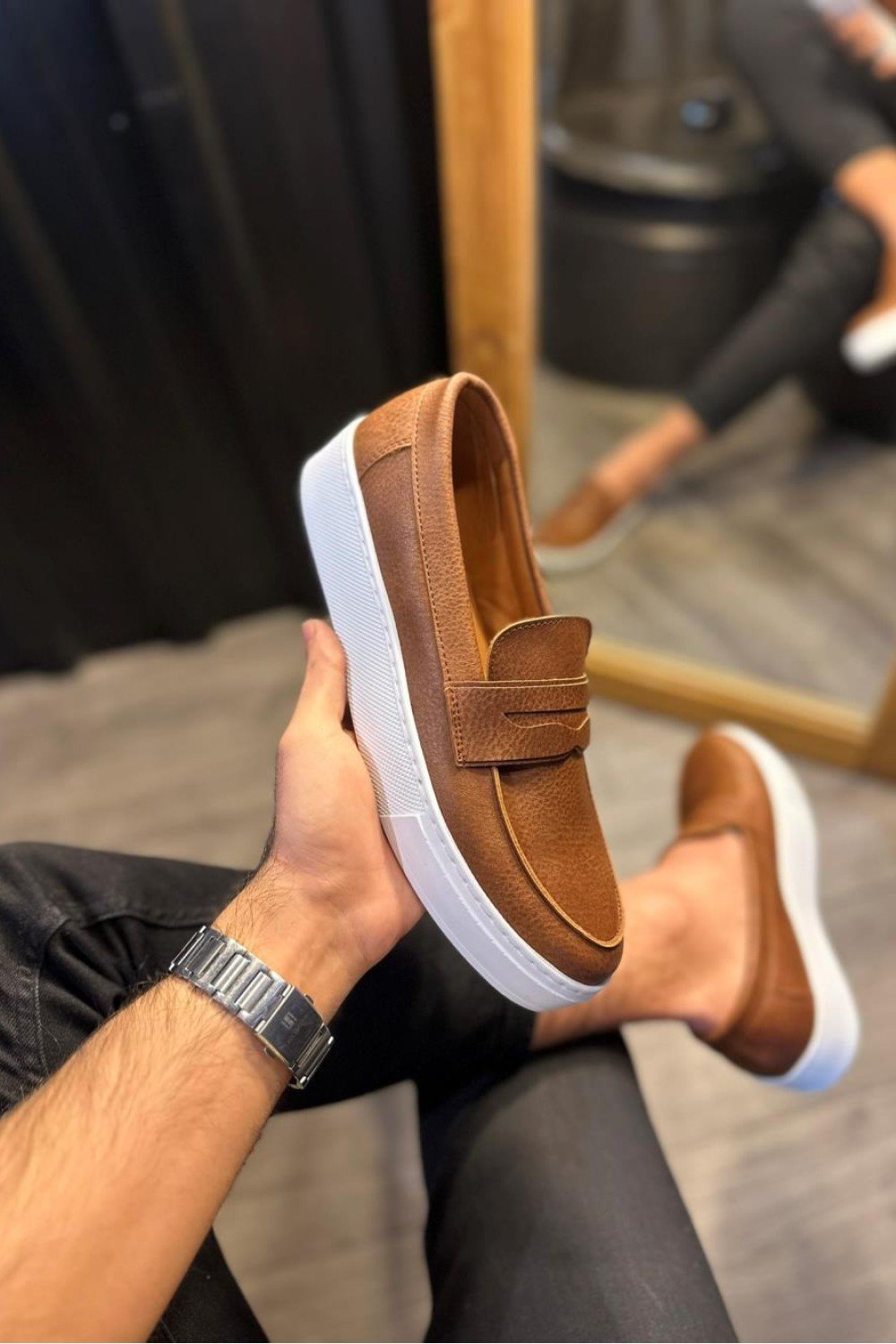 KN400 Knack Günlük Klasik Ayakkabı Taba KN400 Knack Günlük Klasik Ayakkabı Taba