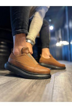 KN911 Knack Sneakers Ayakkabı Taba (Siyah Taban)