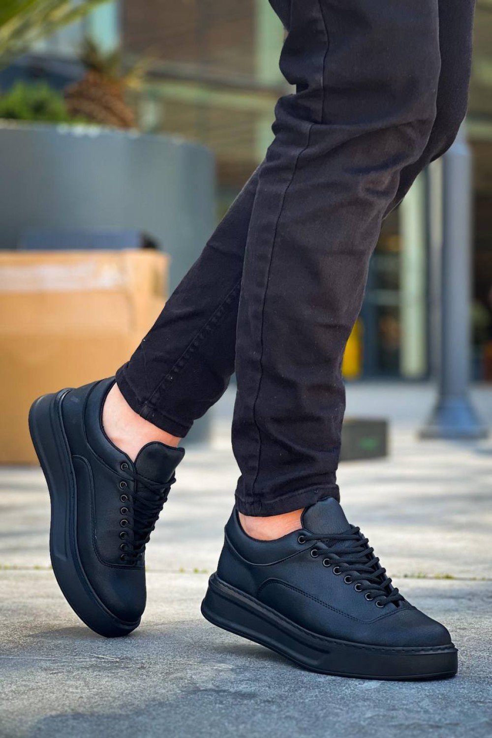 KB-005 Kuback Siyah Cilt Siyah Taban Bağcıklı Günlük Erkek Ayakkabı KB-005 Kuback Siyah Cilt Siyah Taban Bağcıklı Günlük Erkek Ayakkabı