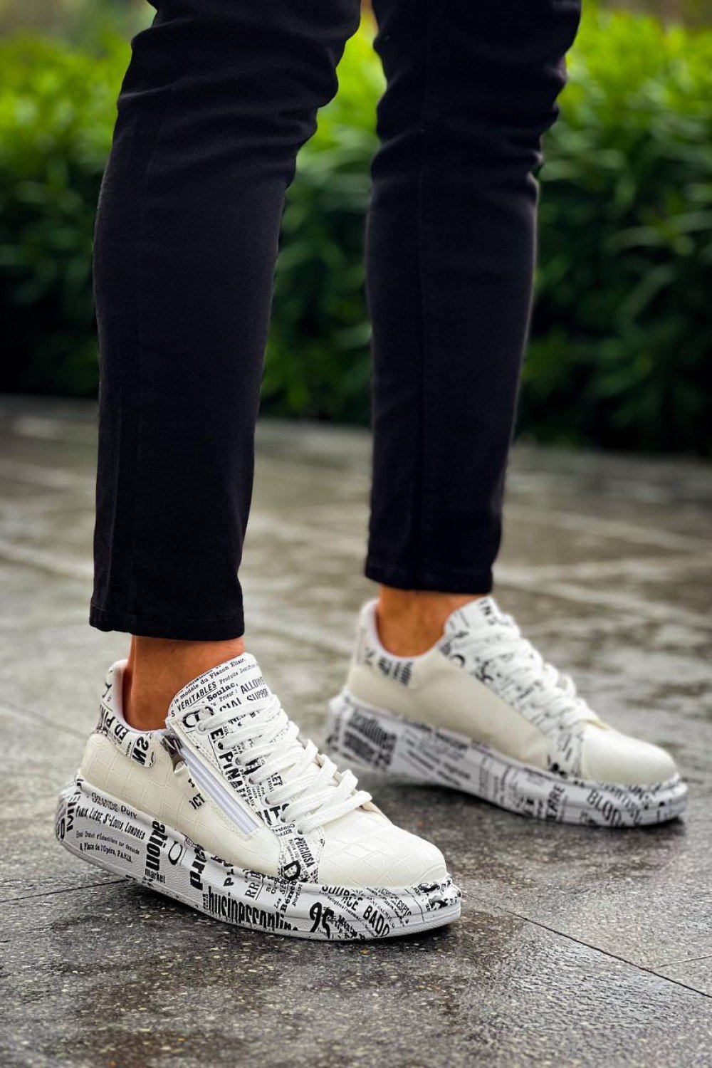 KB-02 Kuback Bağcıklı Crocodile Beyaz Gazete Günlük Erkek Ayakkabı KB-02 Kuback Bağcıklı Crocodile Beyaz Gazete Günlük Erkek Ayakkabı