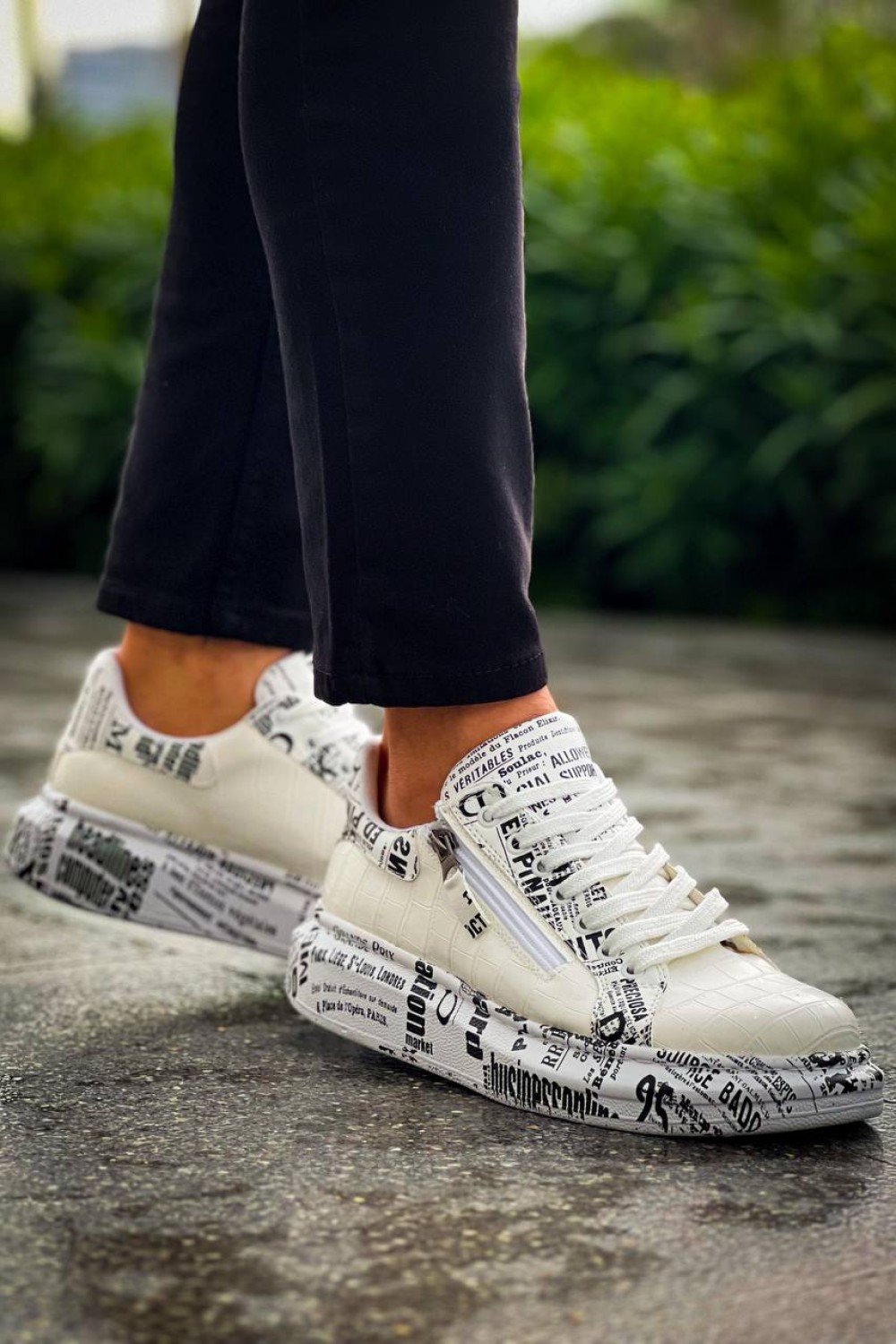 KB-02 Kuback Bağcıklı Crocodile Beyaz Gazete Günlük Erkek Ayakkabı KB-02 Kuback Bağcıklı Crocodile Beyaz Gazete Günlük Erkek Ayakkabı