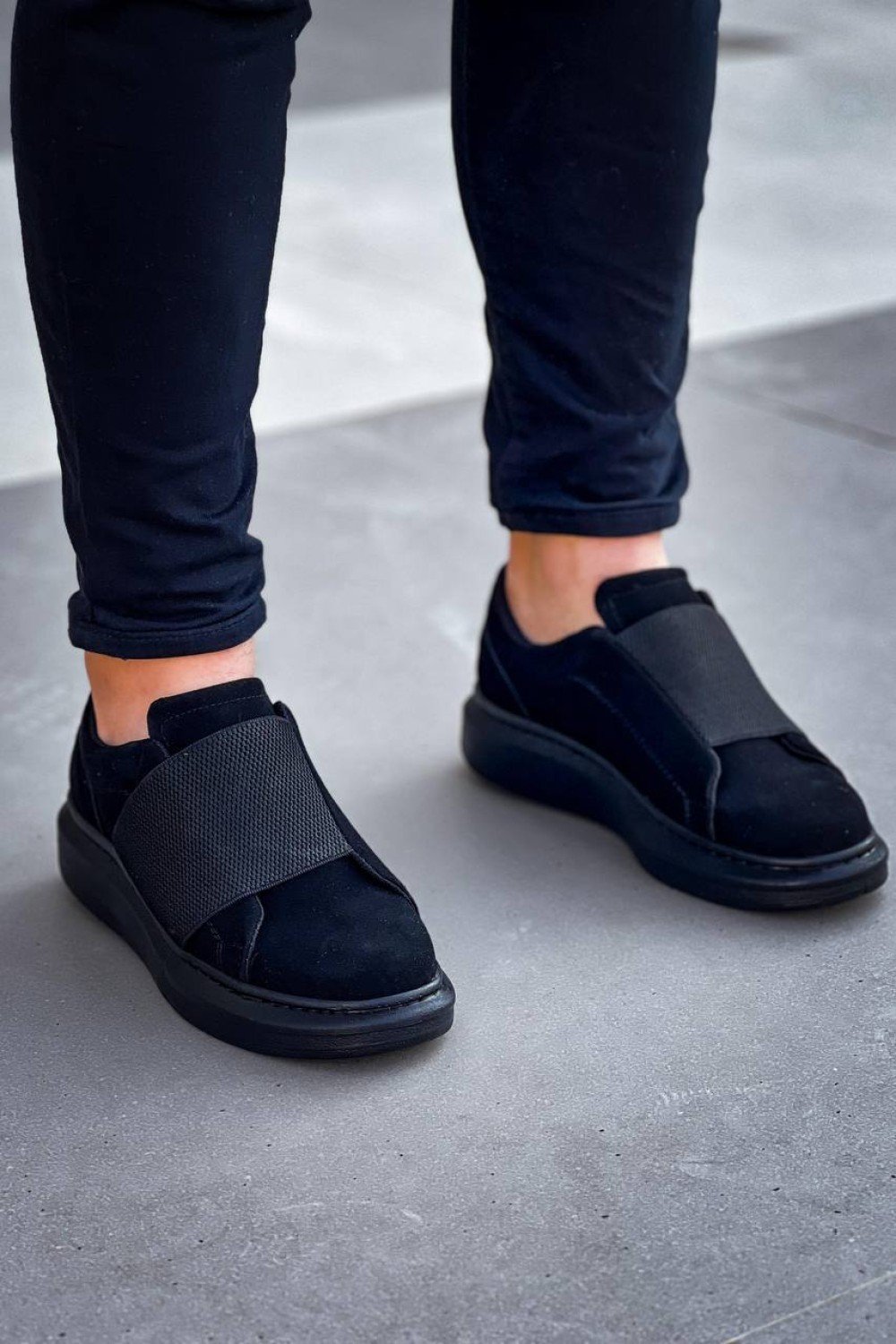 KB-040 Kuback Siyah Süet Siyah Taban Lastikli Günlük Erkek Ayakkabı KB-040 Kuback Siyah Süet Siyah Taban Lastikli Günlük Erkek Ayakkabı