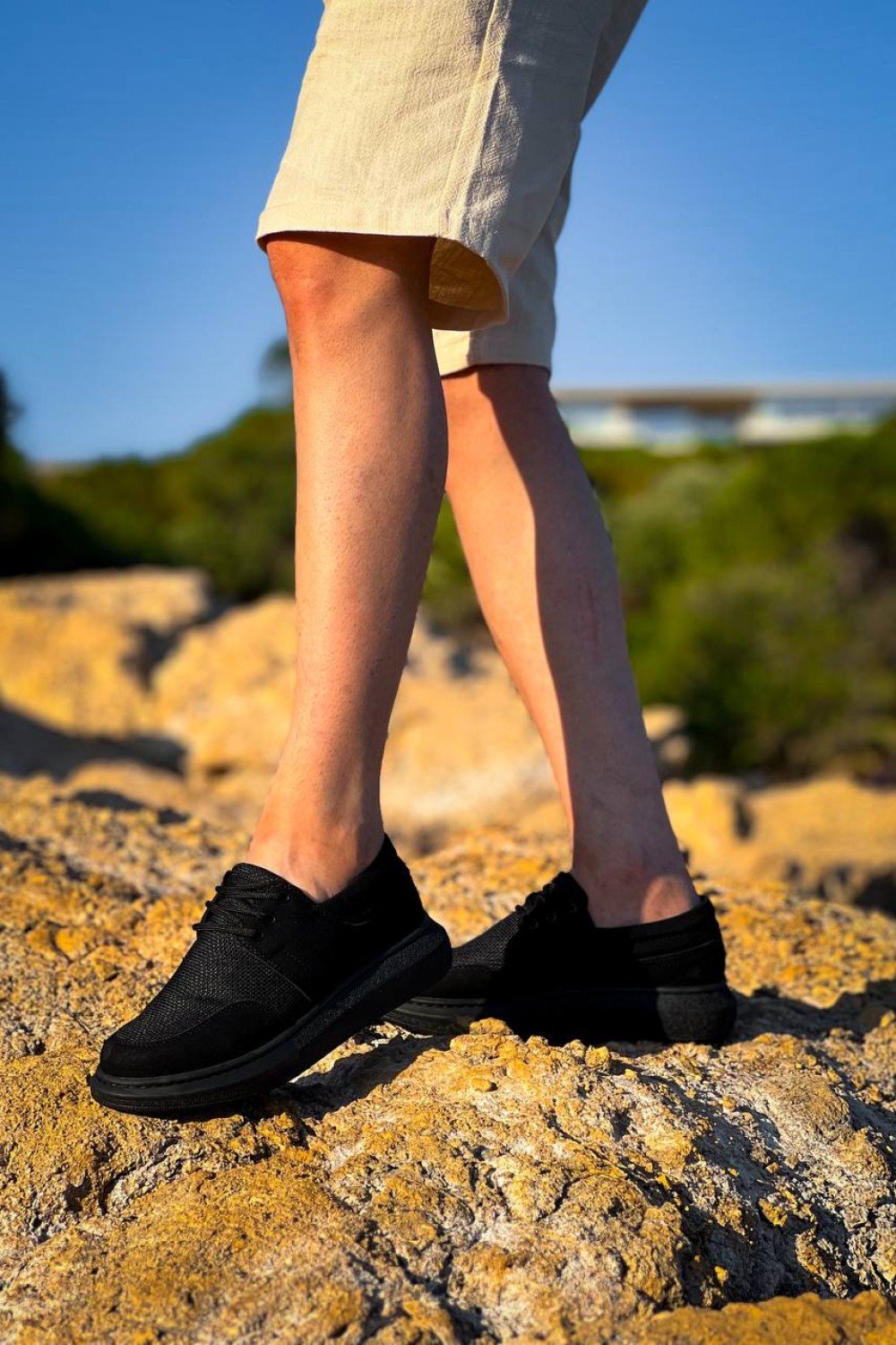 KB-042  Kuback Bağcıklı Kömür Günlük Erkek Ayakkabı