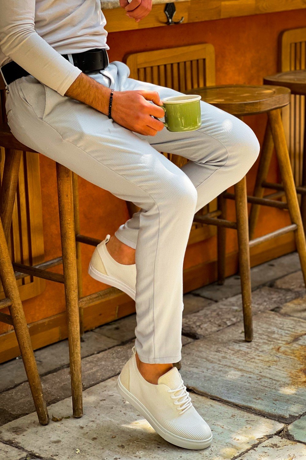 KB-101 Kuback Beyaz Triko Bağcıklı Günlük Erkek Ayakkabı KB-101 Kuback Beyaz Triko Bağcıklı Günlük Erkek Ayakkabı