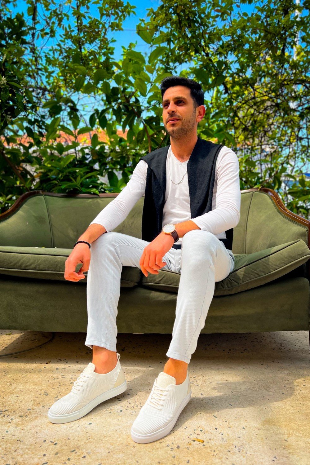 KB-101 Kuback Beyaz Triko Bağcıklı Günlük Erkek Ayakkabı KB-101 Kuback Beyaz Triko Bağcıklı Günlük Erkek Ayakkabı