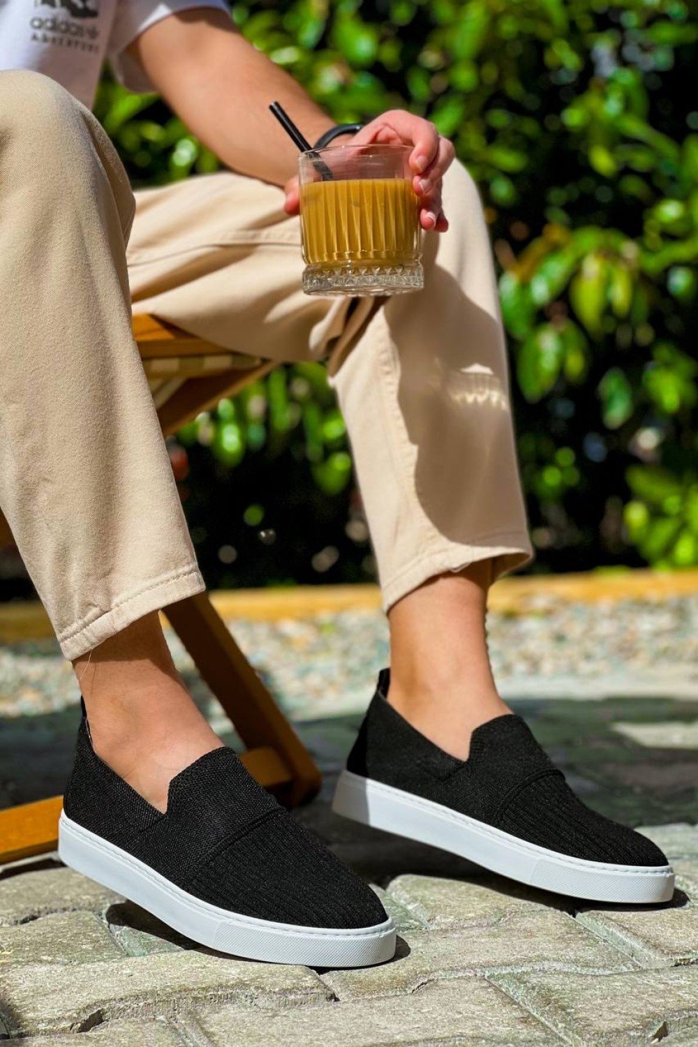 KB-114 Kuback Siyah Triko Yüksek Taban Bağcıksız Günlük Erkek Ayakkabı KB-114 Kuback Siyah Triko Yüksek Taban Bağcıksız Günlük Erkek Ayakkabı