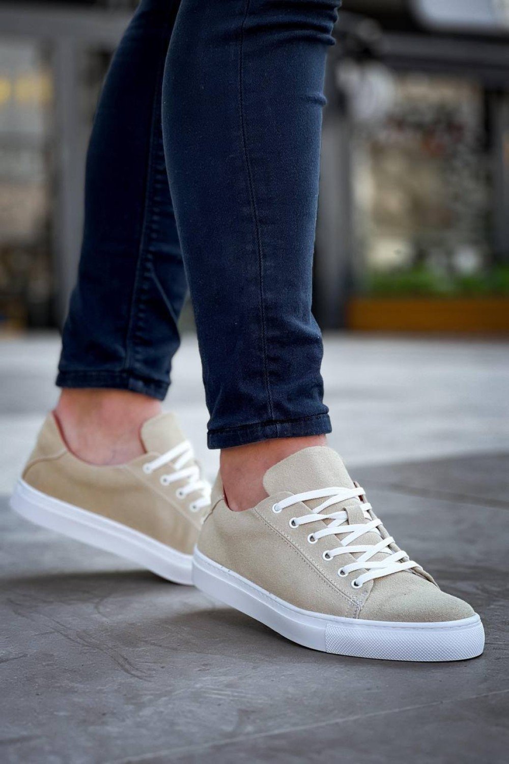 KB-122 Kuback Bej Süet Yüksek Taban Bağcıklı Günlük Erkek Ayakkabı KB-122 Kuback Bej Süet Yüksek Taban Bağcıklı Günlük Erkek Ayakkabı