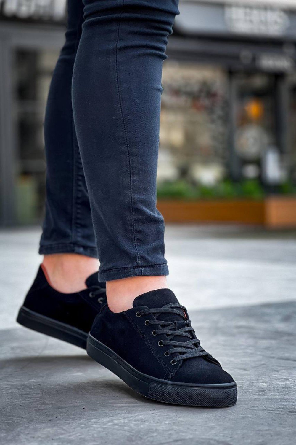 KB-122 Kuback Siyah Süet Siyah Yüksek Taban Bağcıklı Günlük Erkek Ayakkabı KB-122 Kuback Siyah Süet Siyah Yüksek Taban Bağcıklı Günlük Erkek Ayakkabı