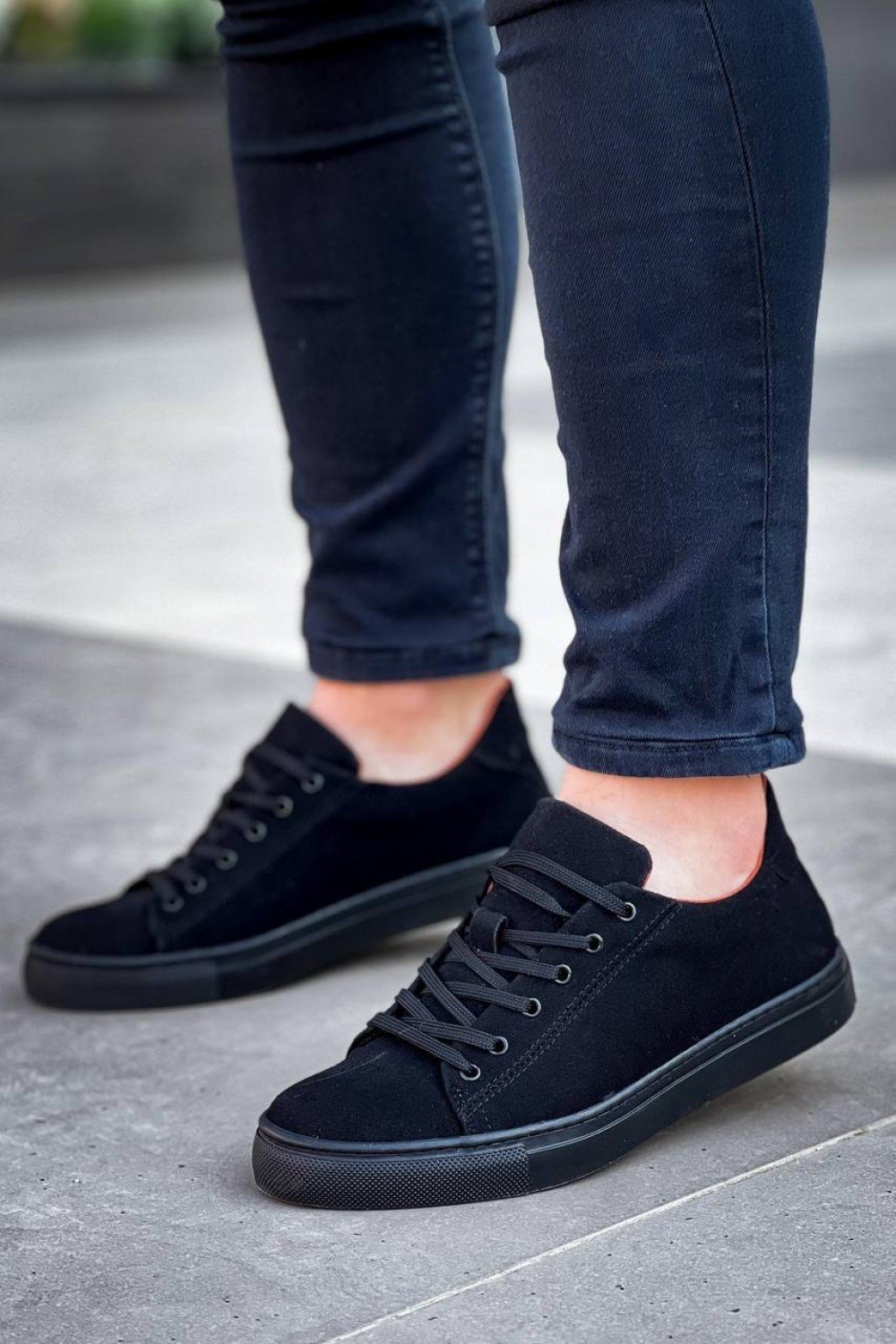 KB-122 Kuback Siyah Süet Siyah Yüksek Taban Bağcıklı Günlük Erkek Ayakkabı KB-122 Kuback Siyah Süet Siyah Yüksek Taban Bağcıklı Günlük Erkek Ayakkabı