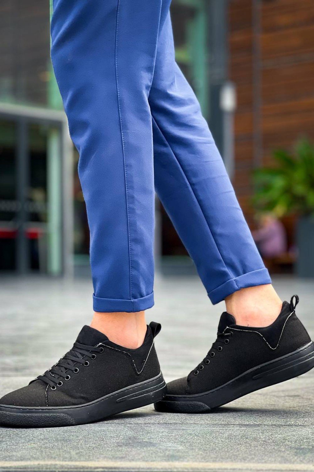 KB-X204 Kuback Siyah Keten Siyah Yüksek Taban Günlük Erkek Spor Ayakkabı KB-X204 Kuback Siyah Keten Siyah Yüksek Taban Günlük Erkek Spor Ayakkabı