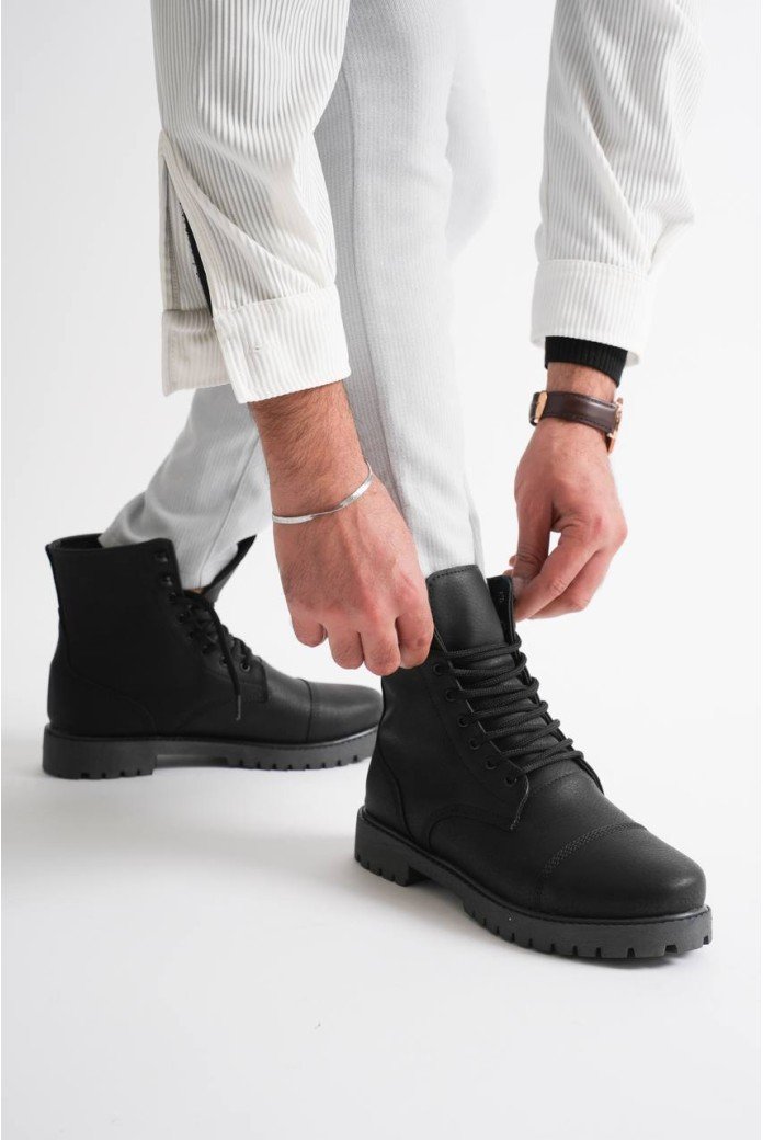 KB-X22 Kuback Kömür Cilt Günlük Erkek Bot