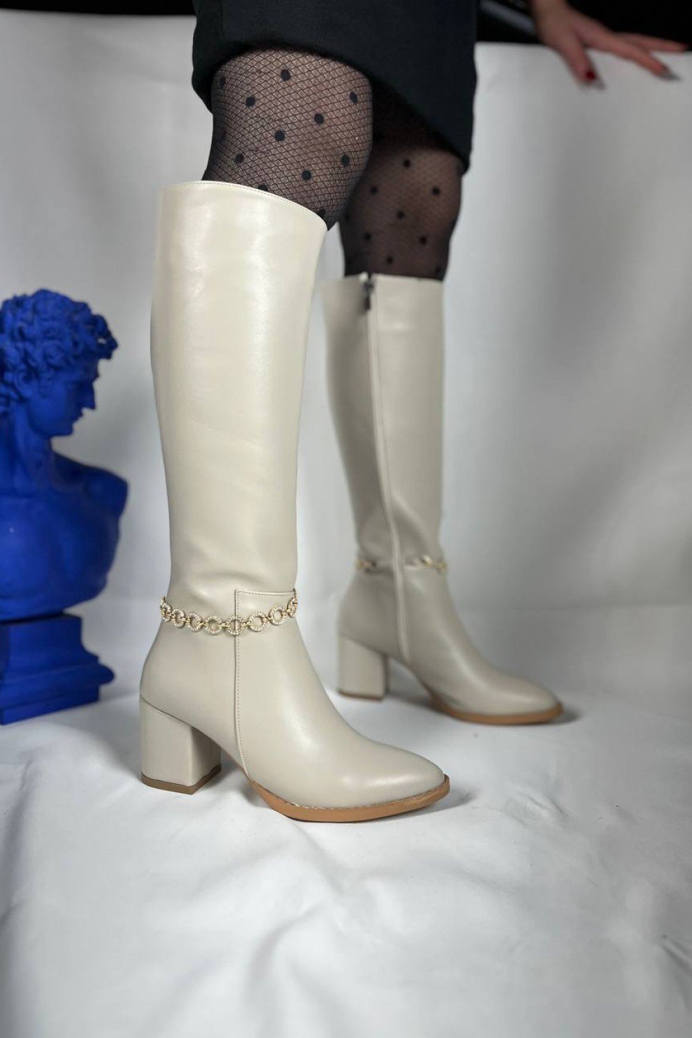 KB-505 Kuback Bej Günlük Kadın Çizme KB-505 Kuback Bej Günlük Kadın Çizme