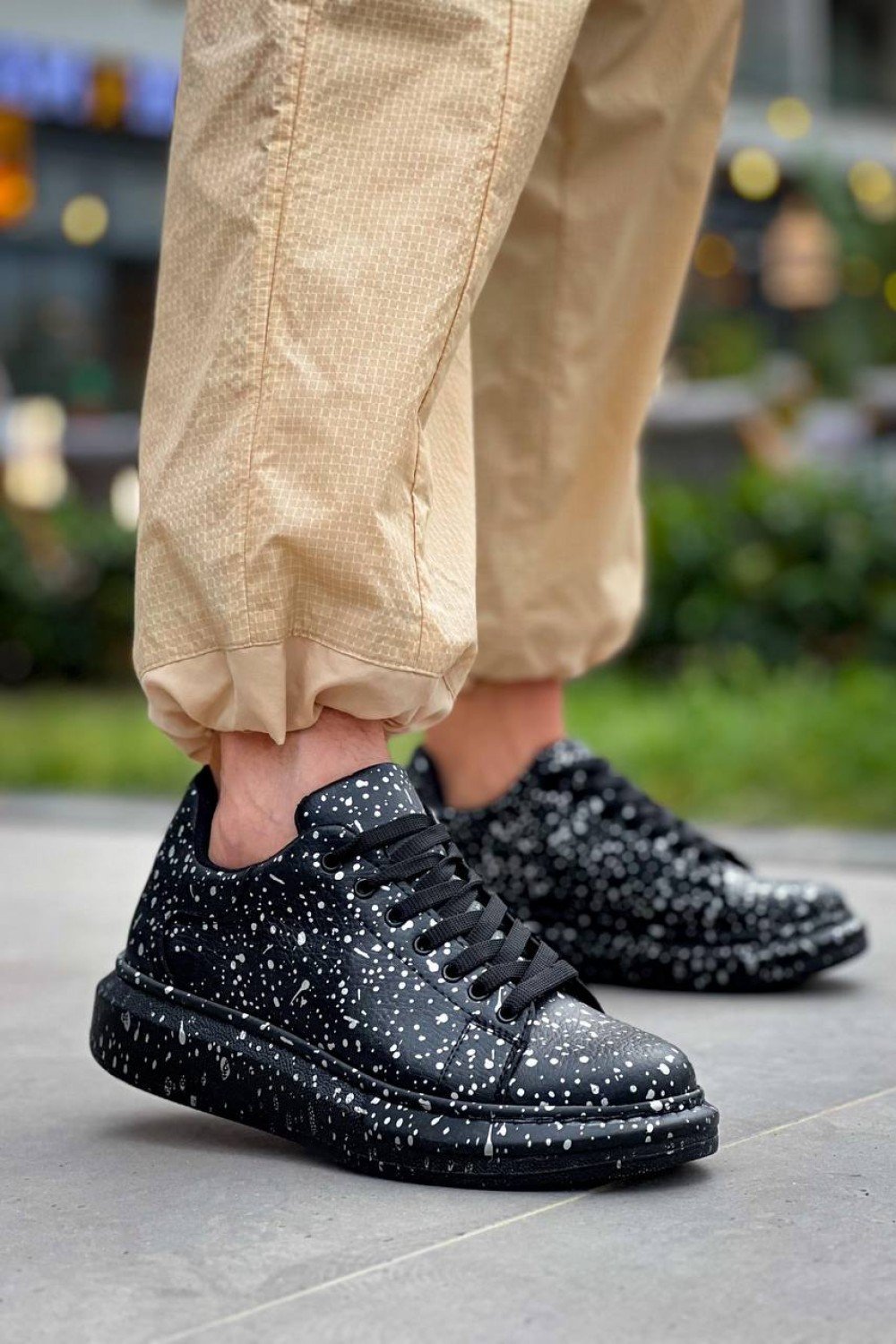 KB-X500 Kuback Siyah Silwer Bağcıklı Günlük Erkek Ayakkabı KB-X500 Kuback Siyah Silwer Bağcıklı Günlük Erkek Ayakkabı