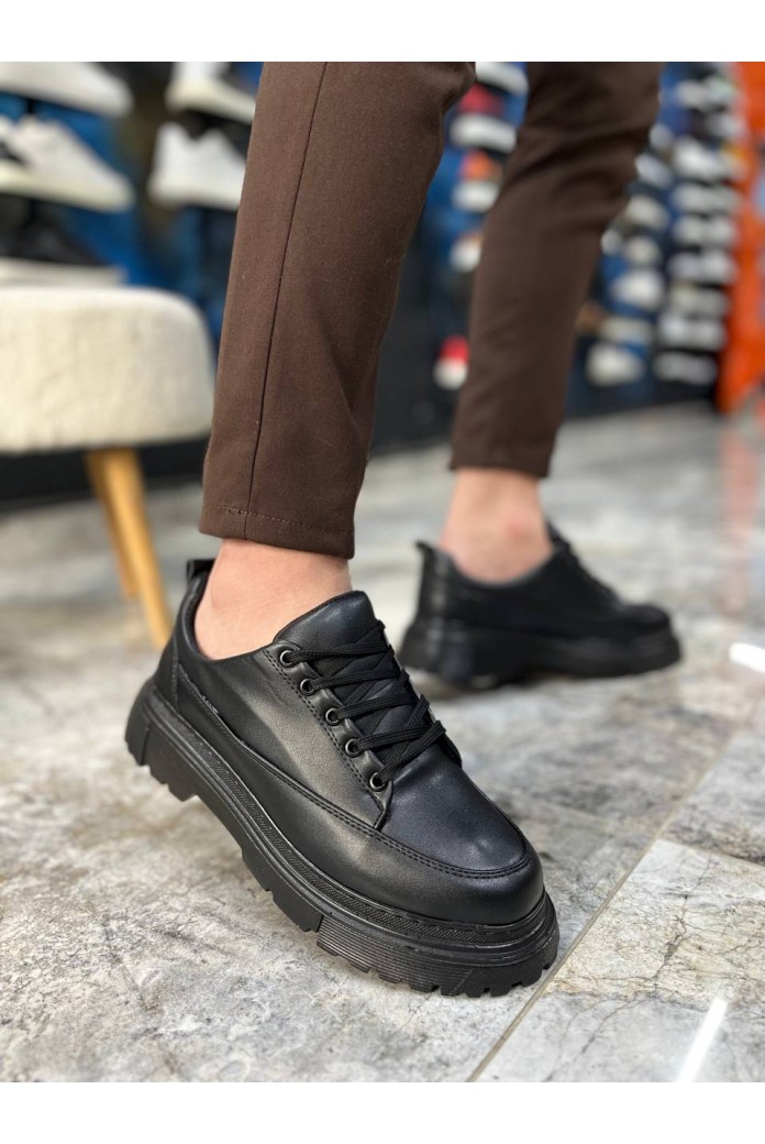 KB-702 Kuback Kömür Cilt Günlük Erkek Ayakkabı