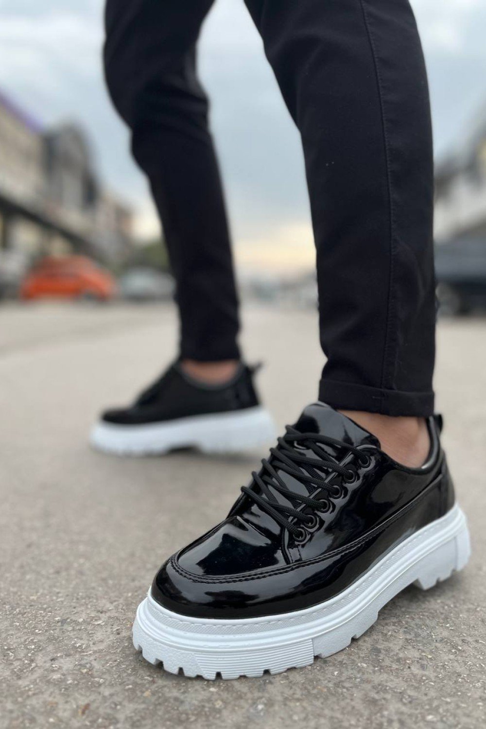 KB-702 Kuback Siyah Rugan Günlük Erkek Ayakkabı