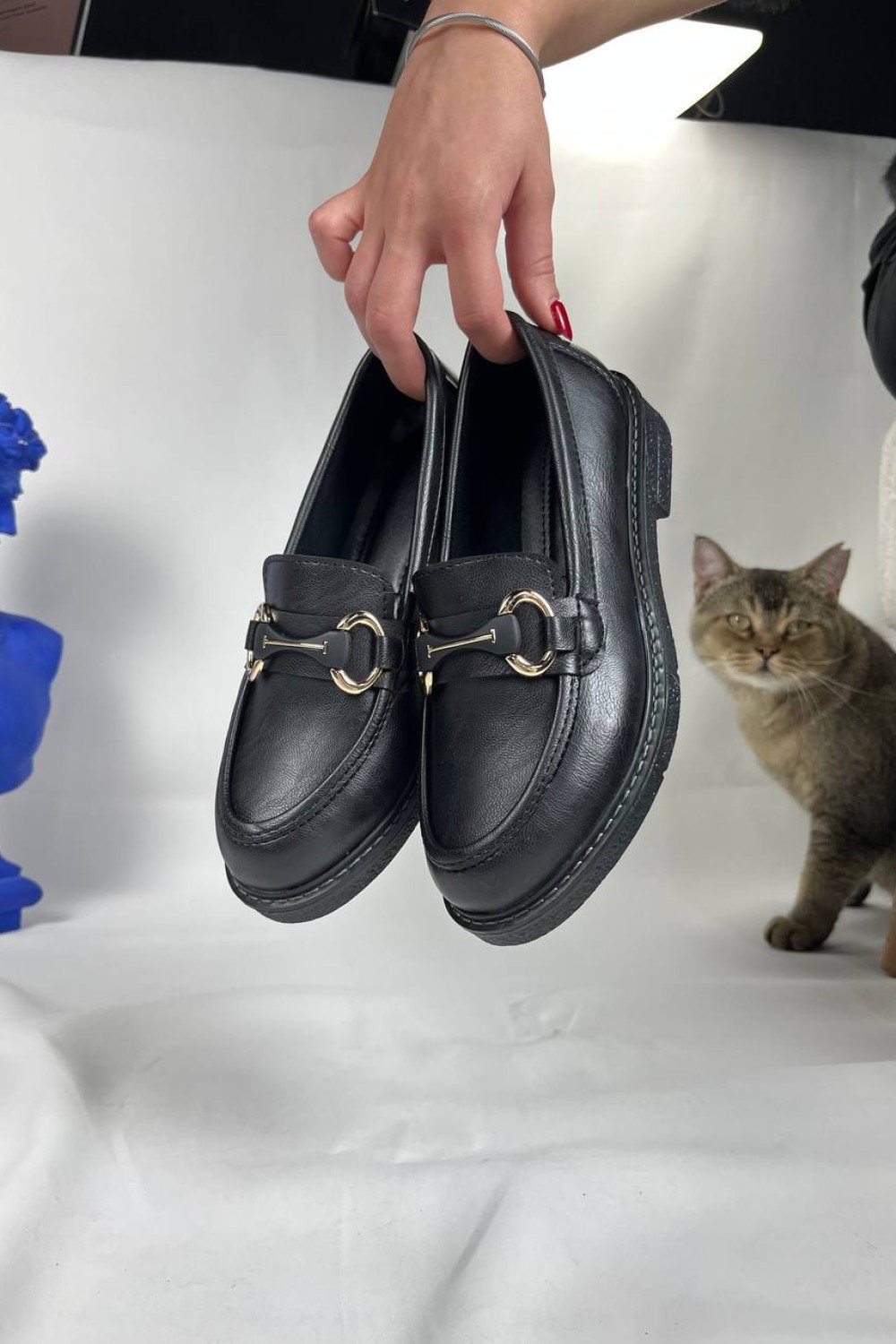 KB-801 Kuback Kömür Cilt Günlük Kadın Babet