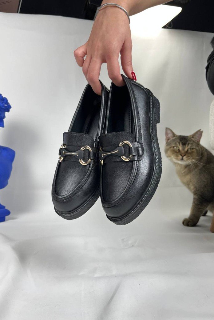 KB-801 Kuback Kömür Cilt Günlük Kadın Babet