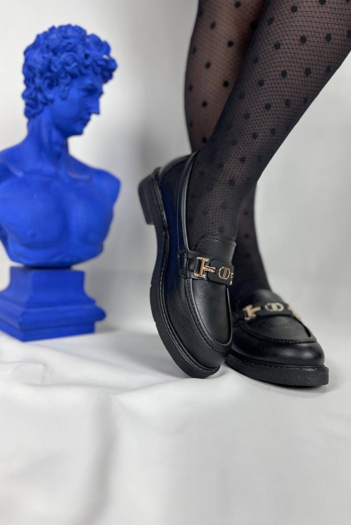 KB-802 Kuback Kömür Cilt Günlük Kadın Babet