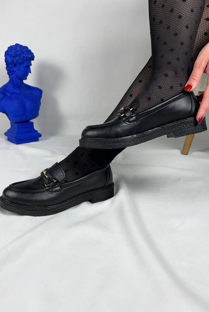 KB-803 Kuback Kömür Cilt Günlük Kadın Babet