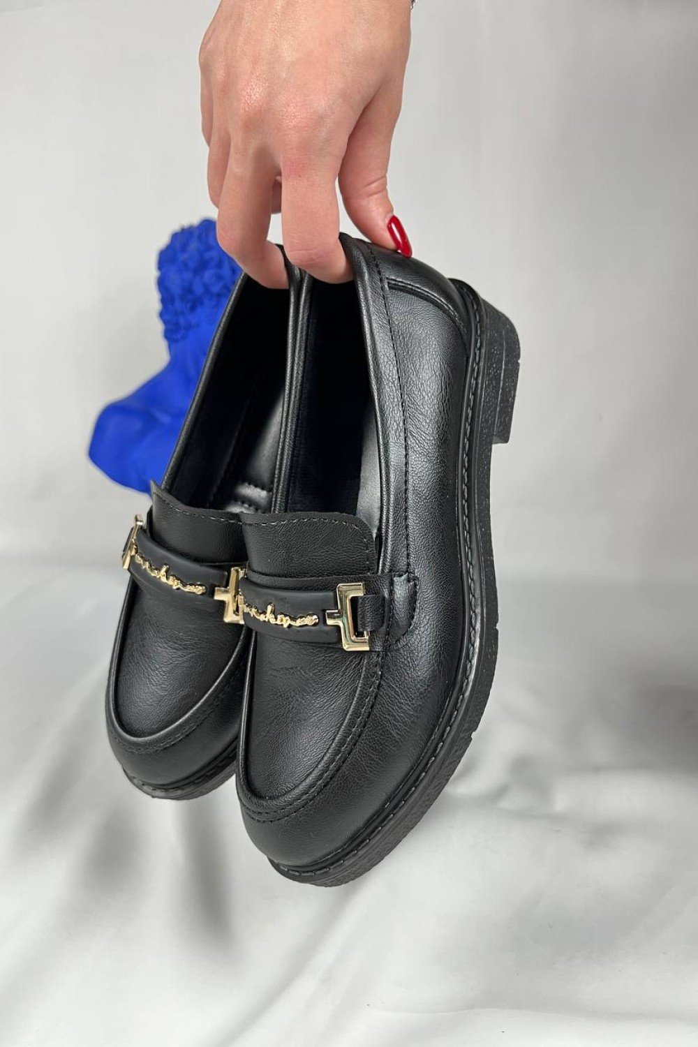 KB-803 Kuback Kömür Cilt Günlük Kadın Babet