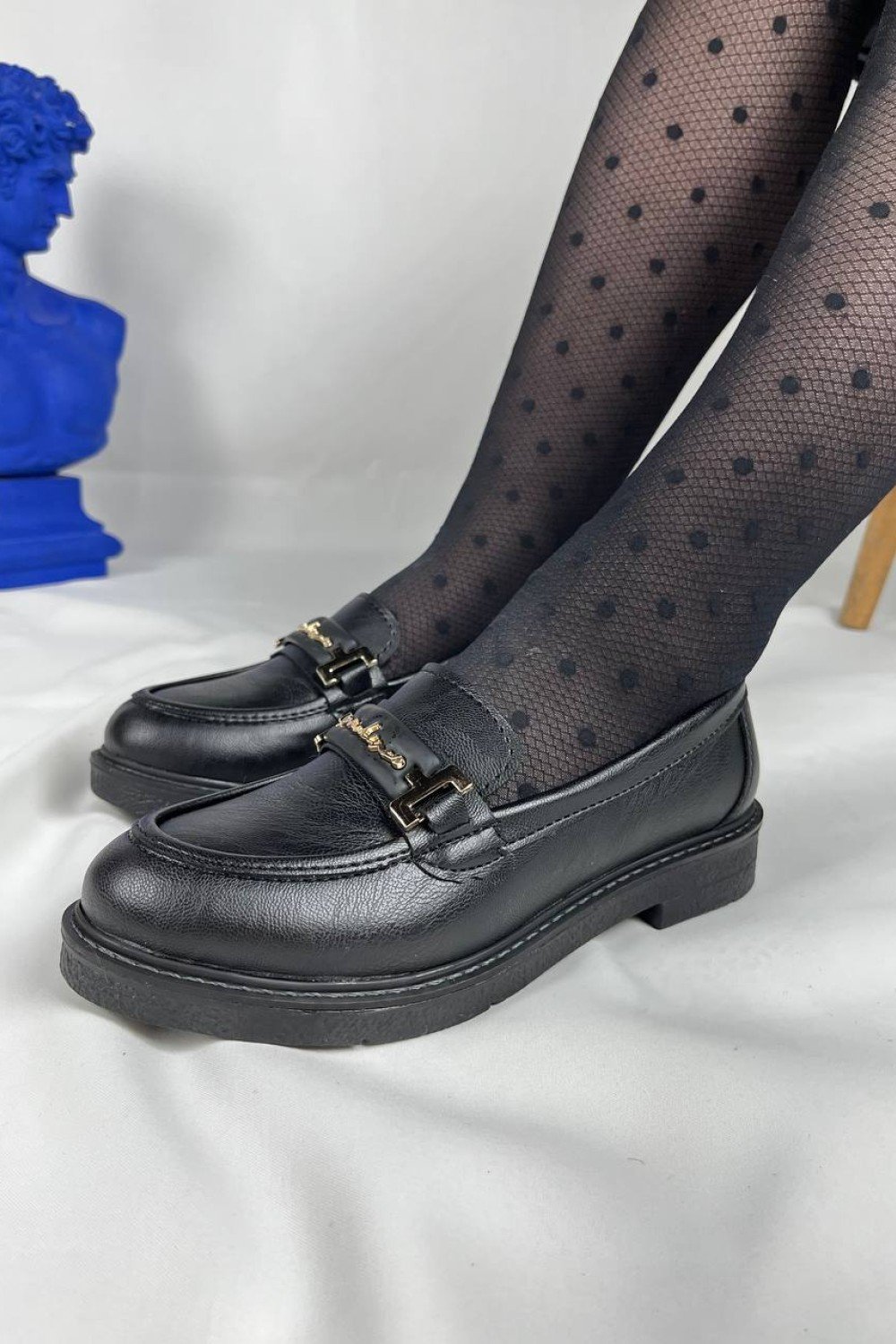 KB-803 Kuback Kömür Cilt Günlük Kadın Babet